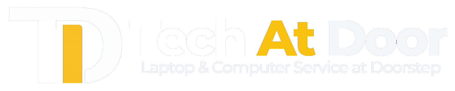TD TECH big brand print logo for computer laptop repair and CCTV services